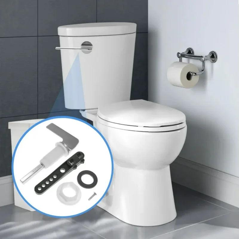 Universal Toilet Tank Flush Handle Lever – Chrome Finish Toilet Flush Handle Richie's