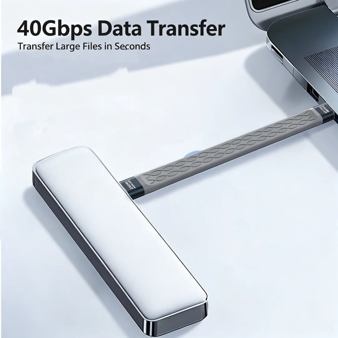 USB4 Type-C Cable 240W PD 40Gbps 8K Video – FUCHU USB-C Cable Richie's