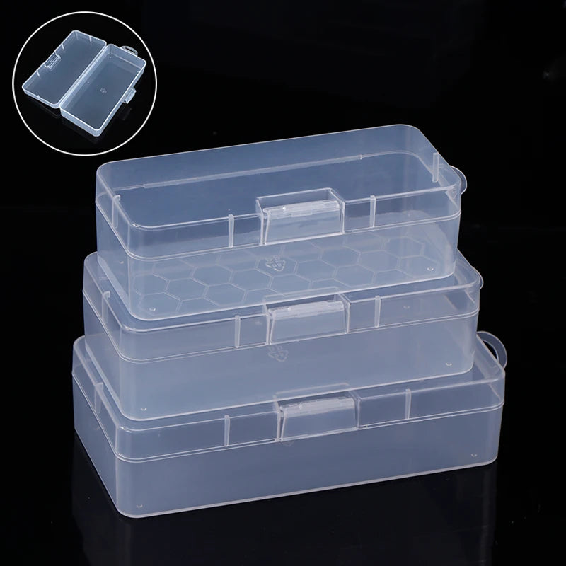 Nail Art Storage Box PP Plastic Organizer Manicure Tools Nail Art Organizer Richie's