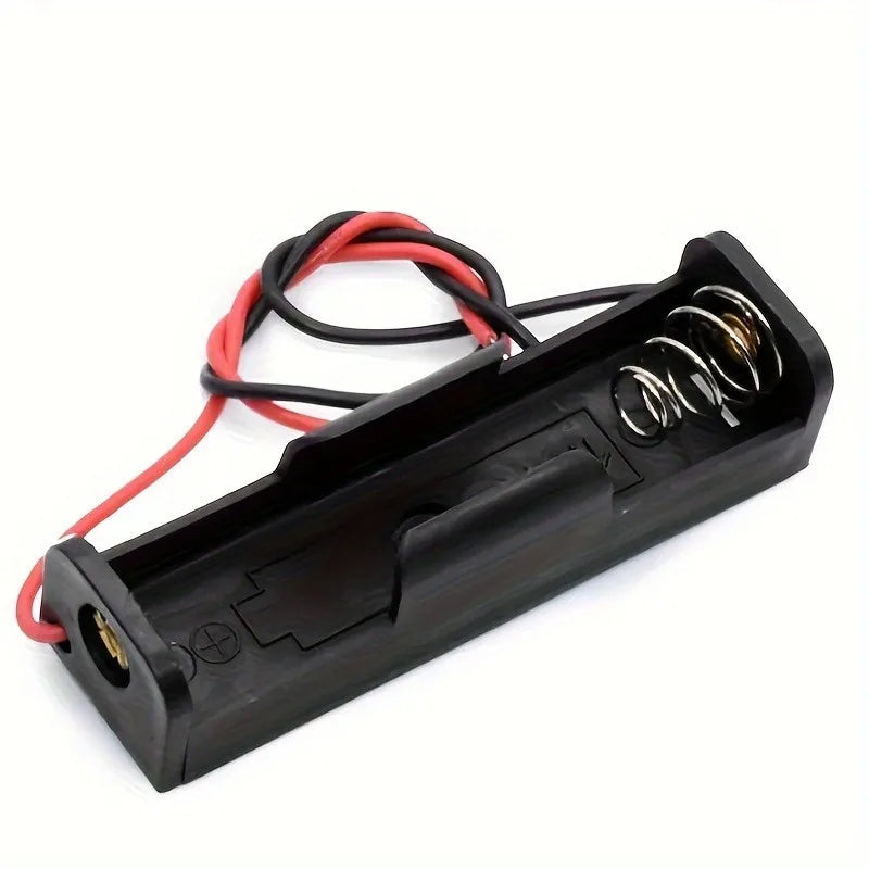 5pcs 18650 Battery Holder Storage Box Case with Wire Lead Battery Holder Case Richie's