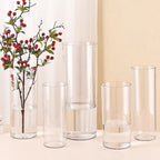 Nordic Acrylic Flower Vase – Modern Transparent Home Décor Decorative Flower Vase Richie's
