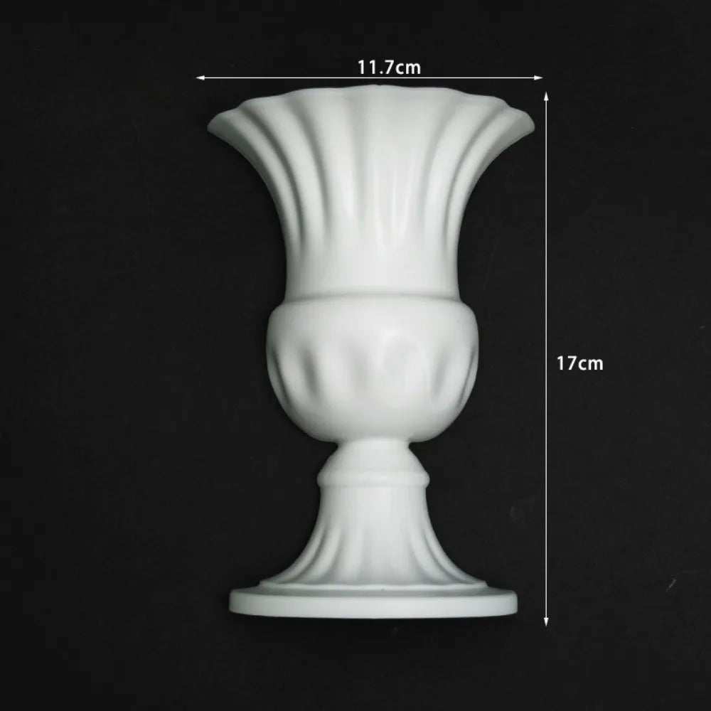 French Hand-Painted Half Wall Vase – DIY Flower Pot Décor Decorative Wall Vase Richie's Style F