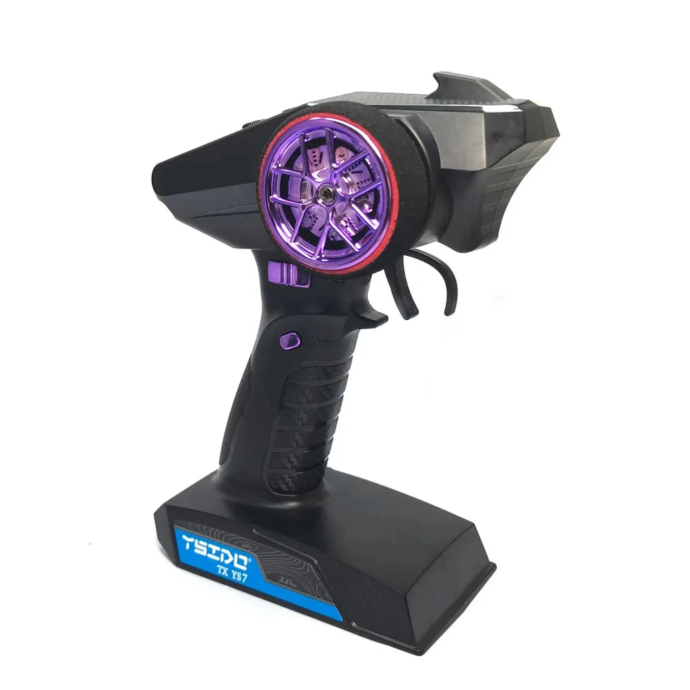 YSIDO YS7 2.4GHz 7CH RC Transmitter + 2x RX-G7 Receivers RC Radio Transmitter Richie's No plug