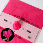 40Pcs Flower Bouquet Wrapping Paper 30x30cm | Solid Color Floral Bouquet Wrapping Paper Richie's