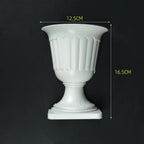 French Hand-Painted Half Wall Vase – DIY Flower Pot Décor Decorative Wall Vase Richie's Style G