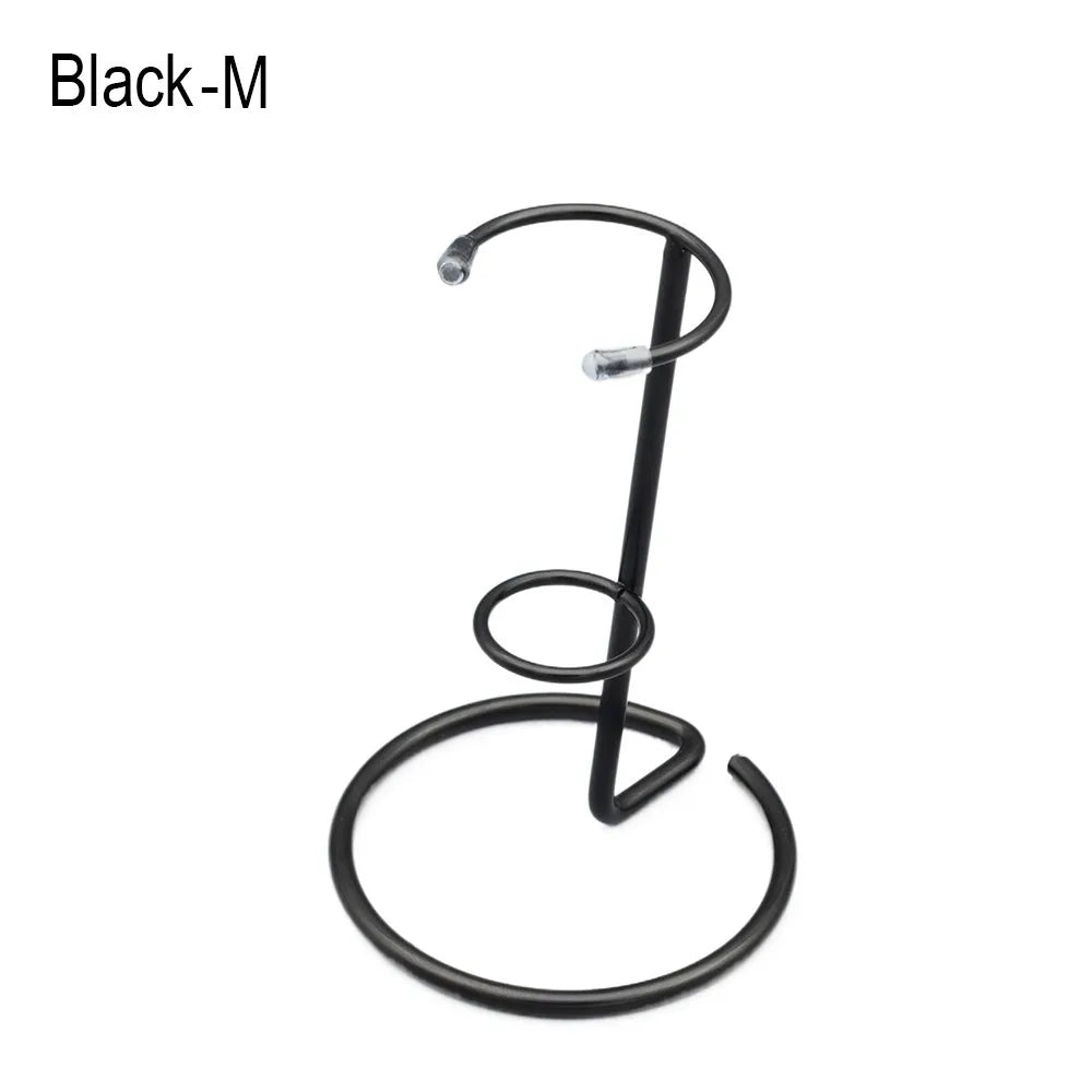Iron Crystal Display Stand Wand & Orb Holder – Faux Crystal Base Crystal Display Stand Richie's Black M