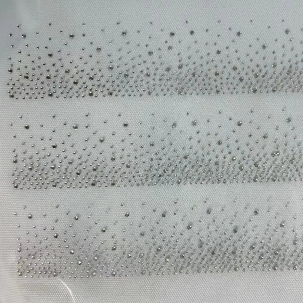 DIY Rhinestone Iron-On Heat Transfer Decal – Sparkle Stripe Iron-On Rhinestone Patch Richie's