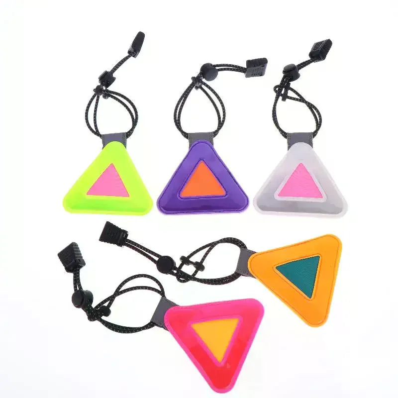 PVC Triangle Reflective Bike Safety Sticker – Night Visibility Bike Reflective Sticker Richie's