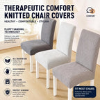 3D Leaf Jacquard Stretch Dining Chair Cover – Elastic Slipcover Chair Slipcover Richie's