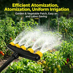 Adjustable Garden Mist Spray Nozzle – Lawn & Farm Irrigation Garden Spray Nozzle Richie's