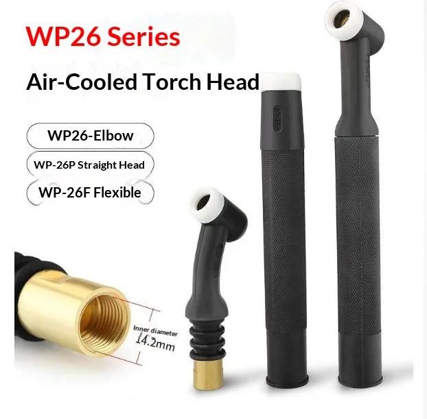 WP9/17/18/26 TIG Torch Body Air Cooled Argon Arc Welding Head TIG Welding Torch Richie's