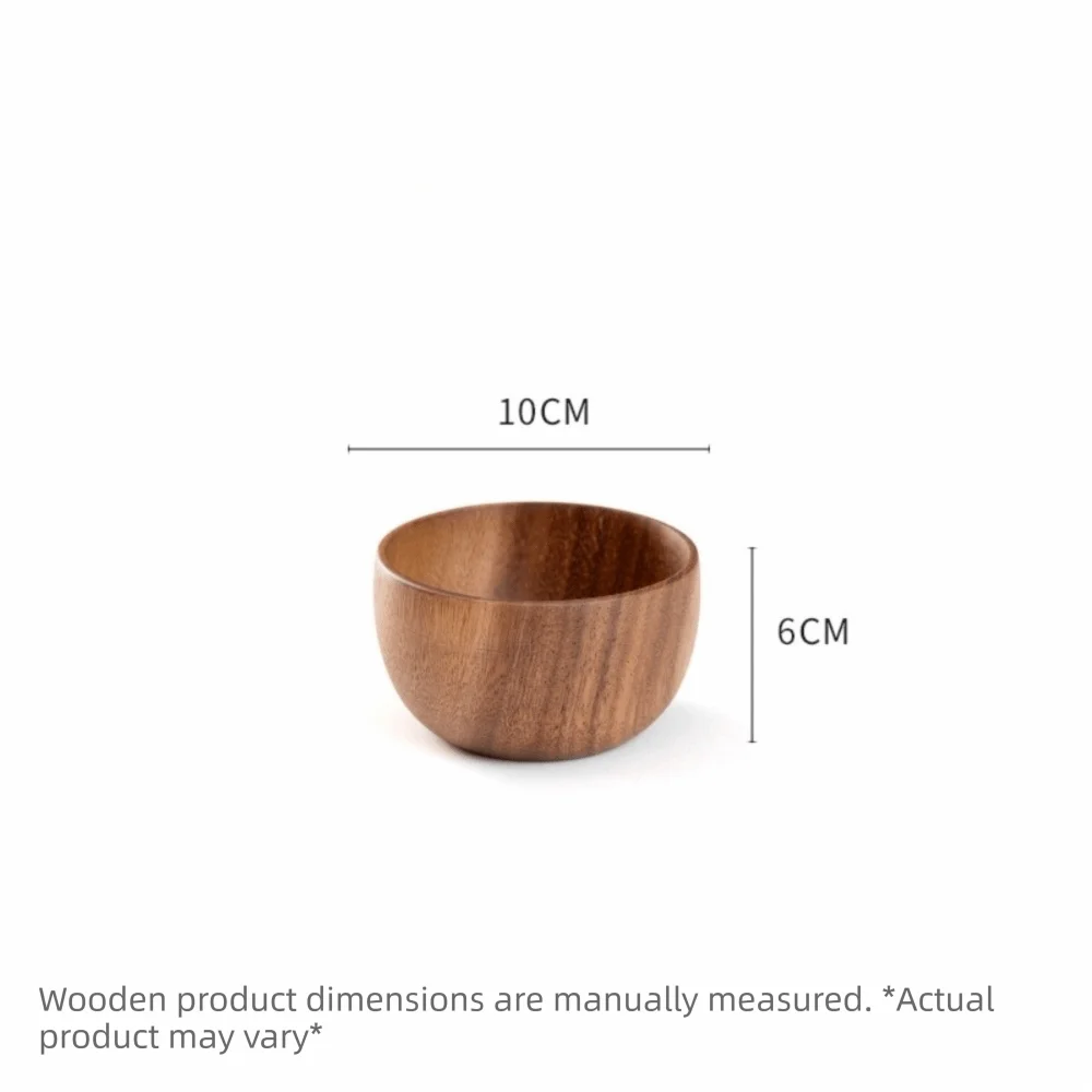 Japanese Handmade Wooden Bowls – Soup, Salad & Rice Bowls Wooden Serving Bowl Richie's 10-bowl