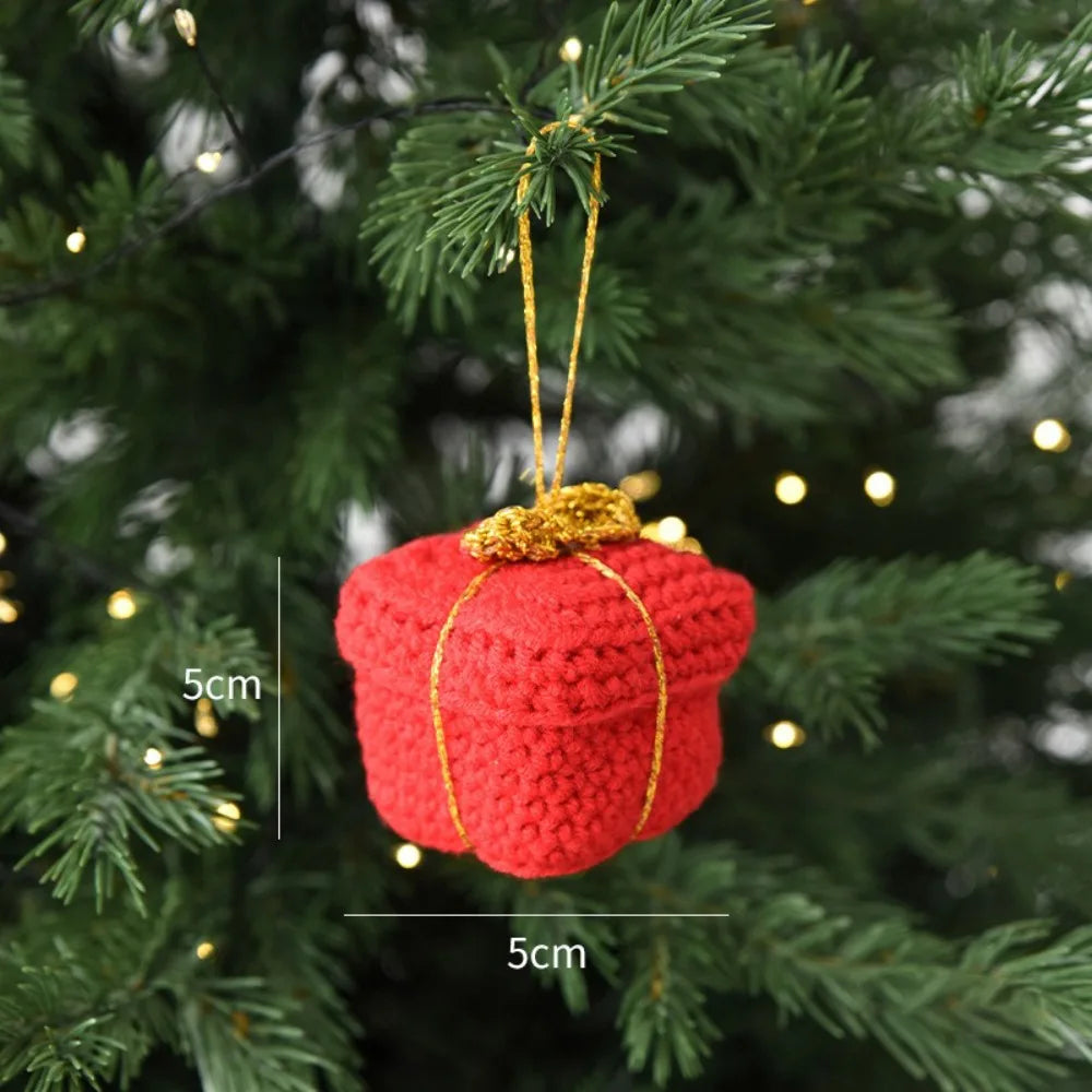 Handmade Woolen Christmas Ornaments – Santa, Elk & Tree Pendants Christmas Ornament Richie's B