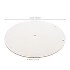 4Pcs 9" Unfinished Round Wooden Clock Face Blanks – DIY Kit DIY Clock Face Blank Richie's
