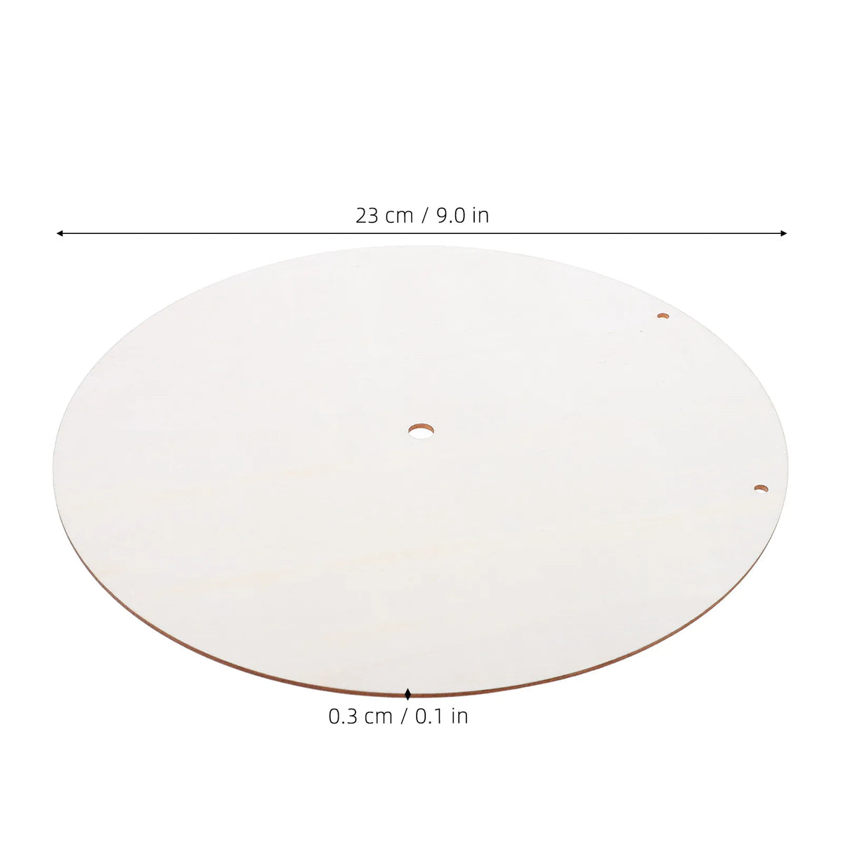 4Pcs 9" Unfinished Round Wooden Clock Face Blanks – DIY Kit DIY Clock Face Blank Richie's
