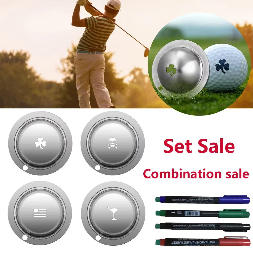 Custom Golf Ball Marker Alignment Tool – Personalized Liner Golf Training Aid Richie's Style A