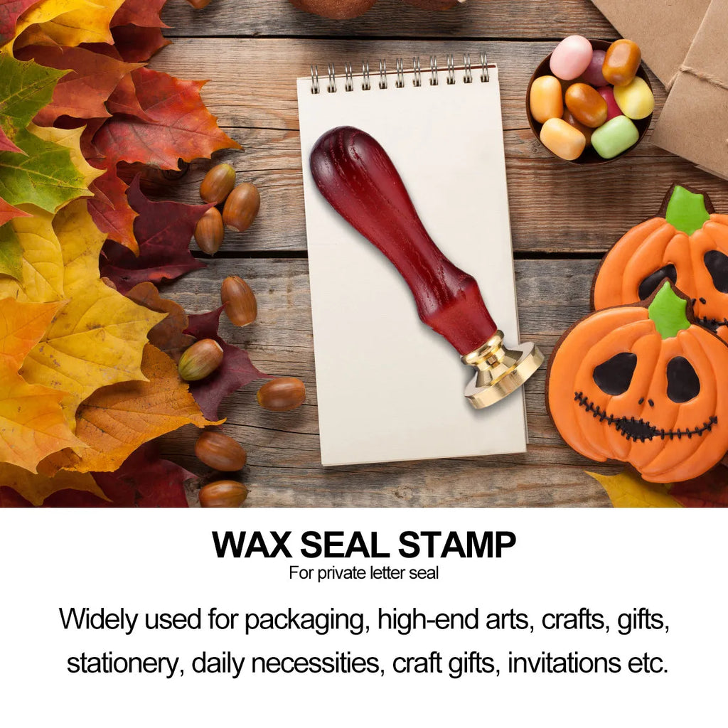 Halloween Skull Wax Seal Stamp for Invitations & Envelopes Wax Seal Stamp Richie's