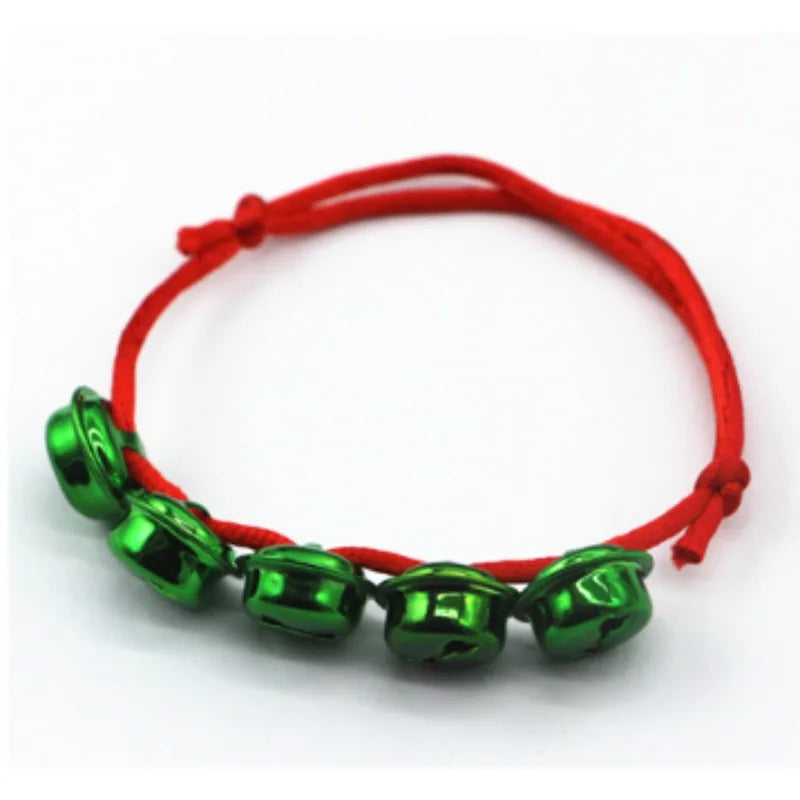 Adjustable Christmas Bell Charm Bracelet Set | Holiday Gift Charm Bracelet Set Richie's B 1pc