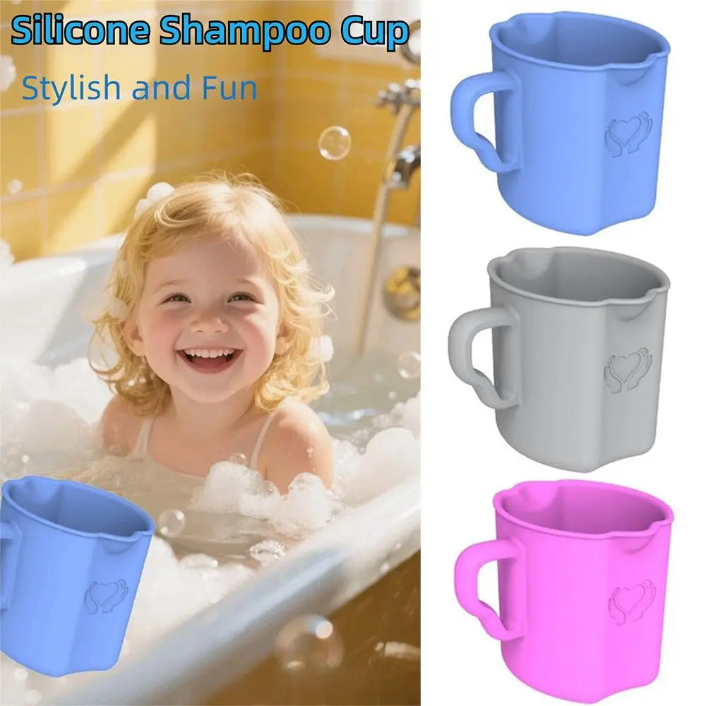 360ml Food-Grade Silicone Baby Bath Cup – Easy Grip Rinser Baby Bath Rinser Richie's