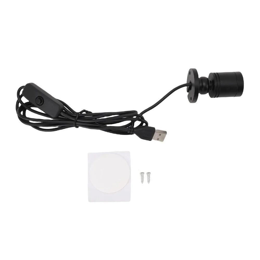 Mini USB LED Spotlight 1W Aluminum CRI 80+ Display Light LED Spotlight Richie's Blue