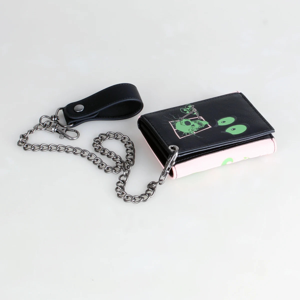 Anime Trifold Luminous Chain Wallet – Unisex Card Holder Trifold Wallet Richie's