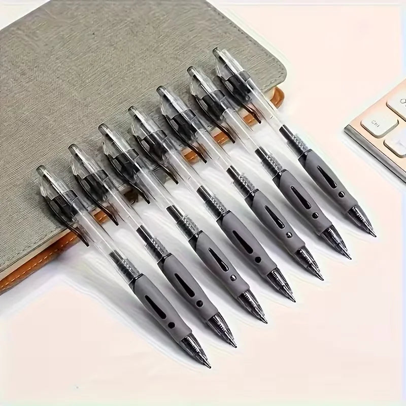 10-Pack 0.5mm Retractable Ballpoint Pens – Black Ink Pens Ballpoint Pen Set Richie's