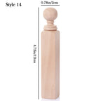 Vintage Wood Carved Furniture Leg – European Style Cabinet Foot Furniture Leg Richie's 14