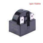 PTC Starter Relay & Compressor Overload Protector – 1–4 Pin Appliance Relay Part Richie's 3pin 15ohm
