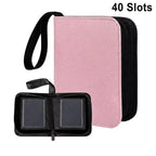 40-Slot PU Leather Card Binder Zipper Album – TCG & Sport Cards Card Storage Binder Richie's A4