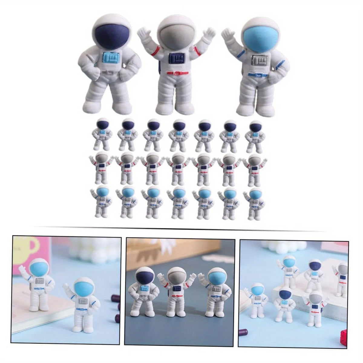 Mini Novelty Erasers 12/24/48 Pcs – Fun School Supplies for Kids Novelty Erasers Set Richie's