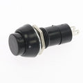 12pcs 12mm Push Button Switch Latching Momentary PBS-11A/B 6 Colors Push Button Switch Richie's black Self-locking