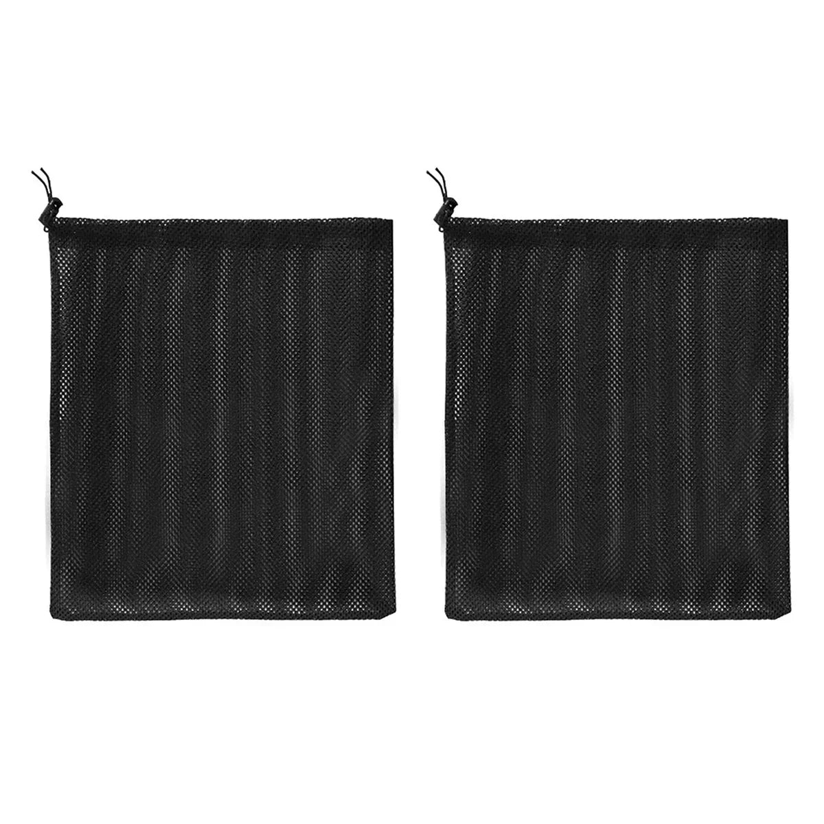 2-Pack Reusable Pond Pump Filter Mesh Bag with Drawstring Pond Pump Filter Bag Richie's
