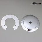 Aluminum Arc Cap Glass Globe Lampshade Holder – Flying Saucer Lampshade Holder Cap Richie's 85mm Silver