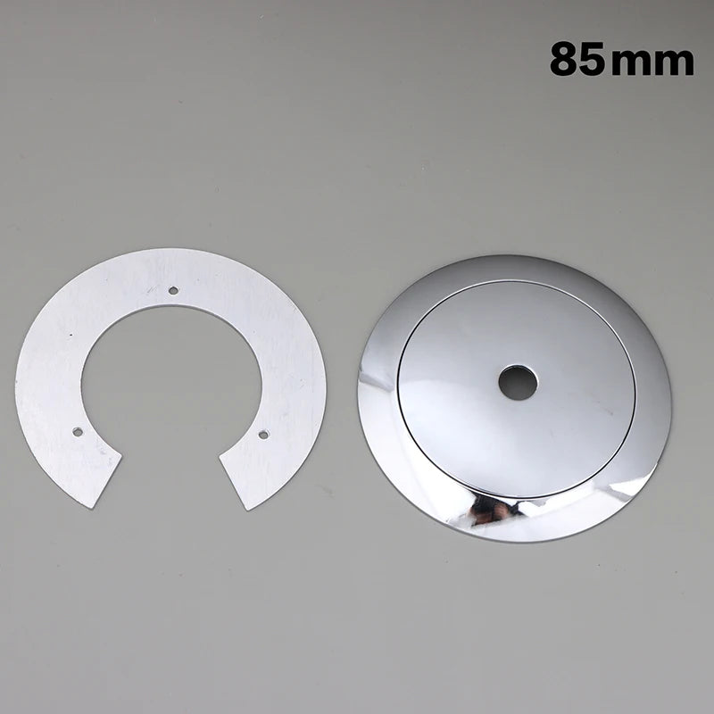 Aluminum Arc Cap Glass Globe Lampshade Holder – Flying Saucer Lampshade Holder Cap Richie's 85mm Silver