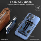 Zeeker 5-in-1 Minimalist Wallet with AirTag Slot & Money Clip Minimalist Wallet Richie's