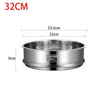 304 Stainless Steel Steamer Basket 16–32cm Food Steam Rack Steamer Basket Richie's 32cm