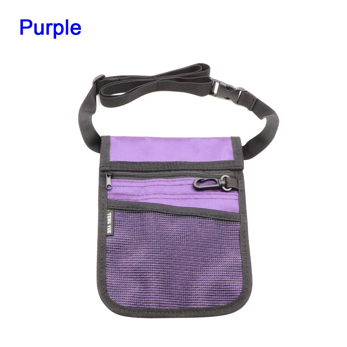 Nurse Fanny Pack Organizer Belt Waist Bag – 900D Nylon Nurse Belt Bag Richie's Purple