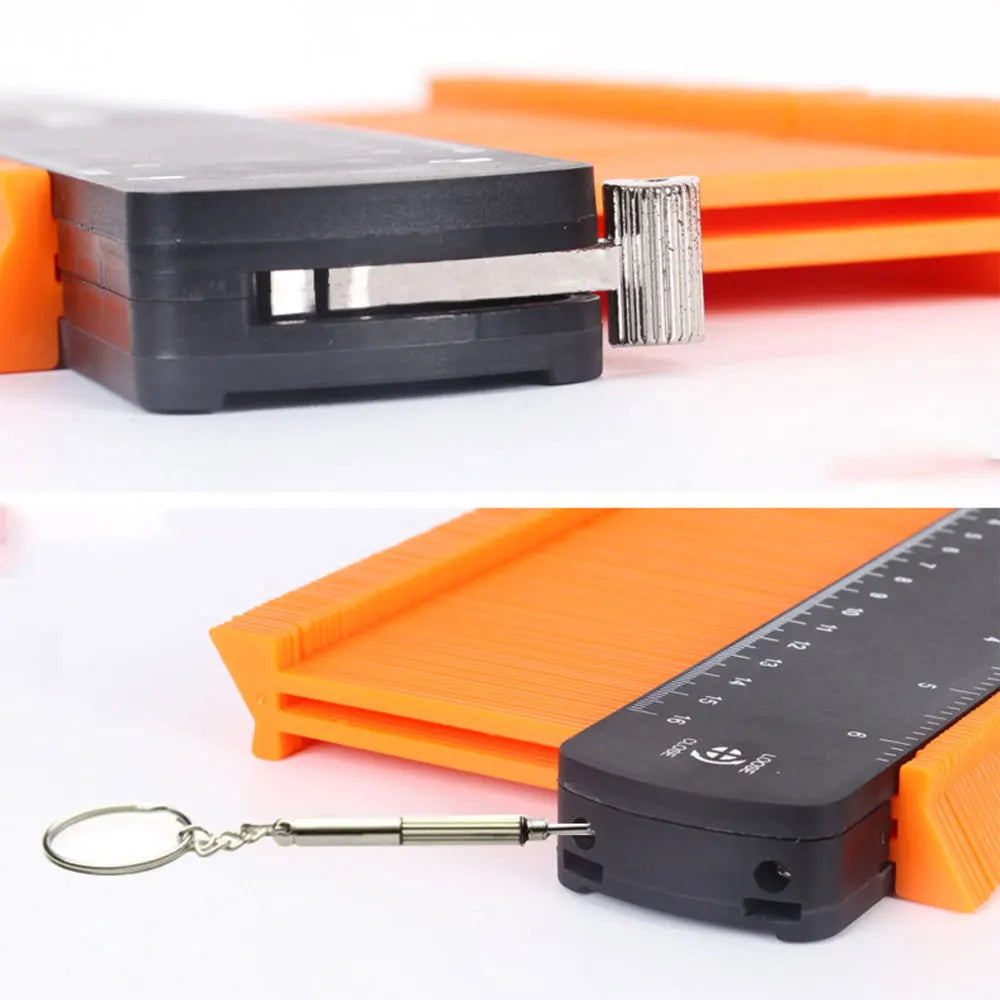 Contour Gauge Duplicator with Lock – 6 & 10 Inch Profile Copy Tool Contour Gauge Tool Richie's