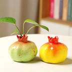 Handmade Ceramic Pomegranate Vase – Tabletop Flower Vase Ceramic Tabletop Vase Richie's