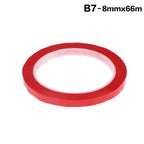 Self-Adhesive Grid Marking Tape 5/8mm 66M – PET Positioning Tape Marking Tape Richie's 8mm Red