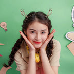 Sparkly Reindeer Antler Headband – Rhinestone Holiday Hair Hoop Holiday Antler Headband Richie's