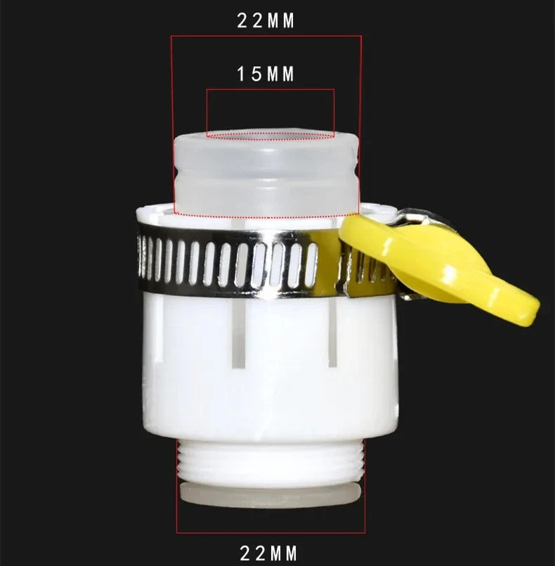 Universal Joint Faucet Adapter G1/2" Garden Tap Connector Faucet Tap Adapter Richie's Adapter 2