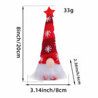 Christmas Gnome Decoration Doll – Glowing Holiday Cloth Figure Christmas Gnome Decoration Richie's