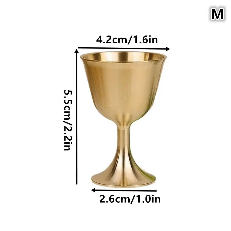 Traditional Brass Mug – Copper Wine & Beer Drinkware Brass Drinkware Mug Richie's M