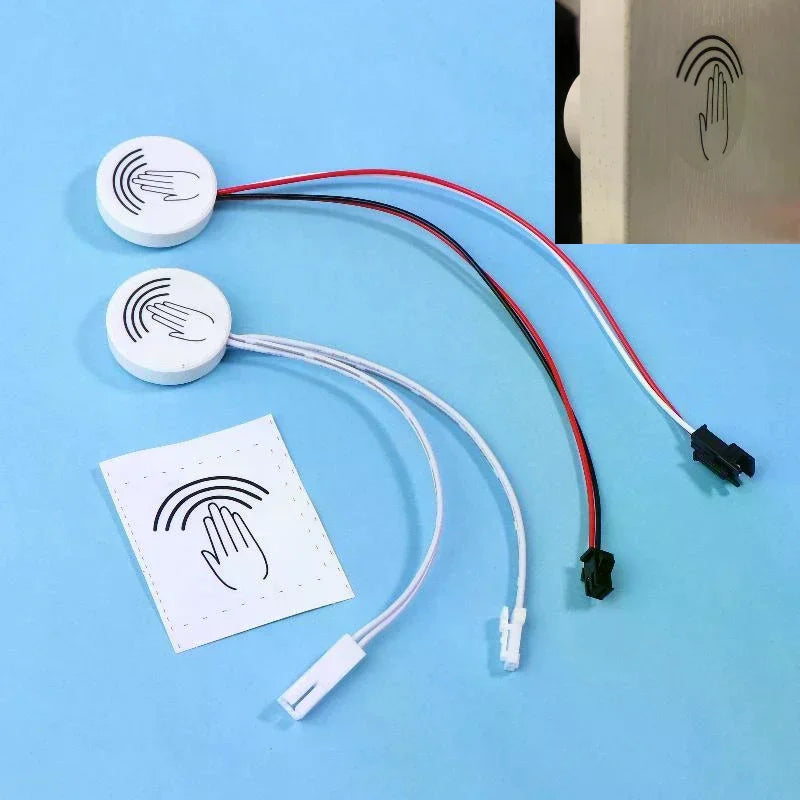 Touch Sensor LED Dimmer Switch 2-Pin Hand Sweep 3.7V–24V Touch Dimmer Switch Richie's