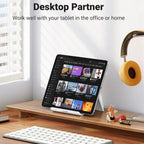 Adjustable Foldable Tablet & Phone Stand – Desktop Dock Holder Tablet Phone Stand Richie's