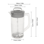 2000ml Manual Fruit Juicer Blender – Leakproof Wide Mouth Jug Manual Fruit Juicer Richie's