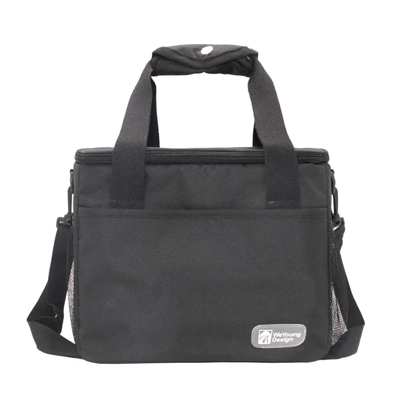 Women's Insulated Lunch Bag Large Waterproof Cooler Tote Insulated Lunch Bag Richie's Large Black China Mainland