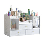 Desktop Makeup Organizer with Mirror & Multi-Drawer Storage Makeup Organizer Richie's