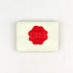 Women's Metal Badge PU Card Holder – Stylish ID Wallet Card & ID Holder Richie's